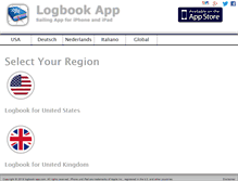 Tablet Screenshot of logbook-app.com